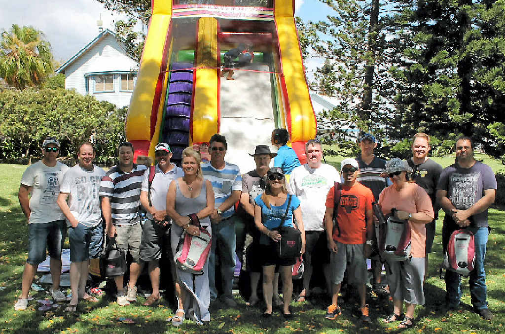 TOP FEAT: Berg Engineering staff celebrate two years lost time injury free. TOP FEAT: Berg Engineering staff celebrate two years lost time injury free.