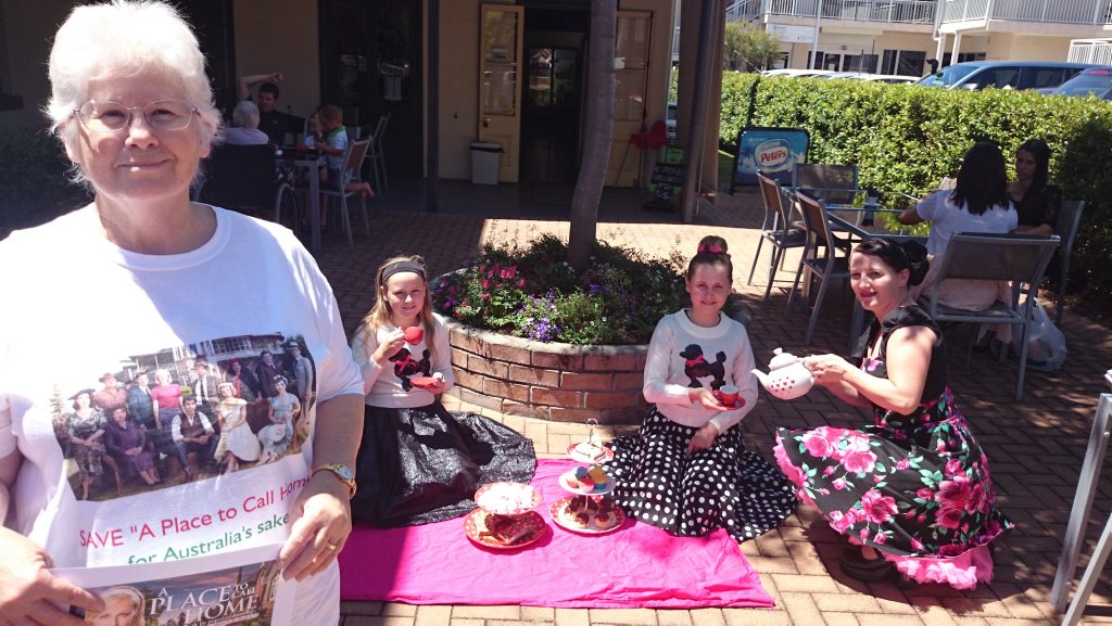 Fraser Coast Protest Picnic organiser Mary Bird will join the nationwide 1950s-inspired picnics by hosting one at Mary Delicious with owner Dell Isdale, Taylah Thatcher and Lexi Isdale prepared to serve bottomless cuppas to picnic goers. Fraser Coast Protest Picnic organiser Mary Bird will join the nationwide 1950s-inspired picnics by hosting one at Mary Delicious with owner Dell Isdale, Taylah Thatcher and Lexi Isdale prepared to serve bottomless cuppas to picnic goers.