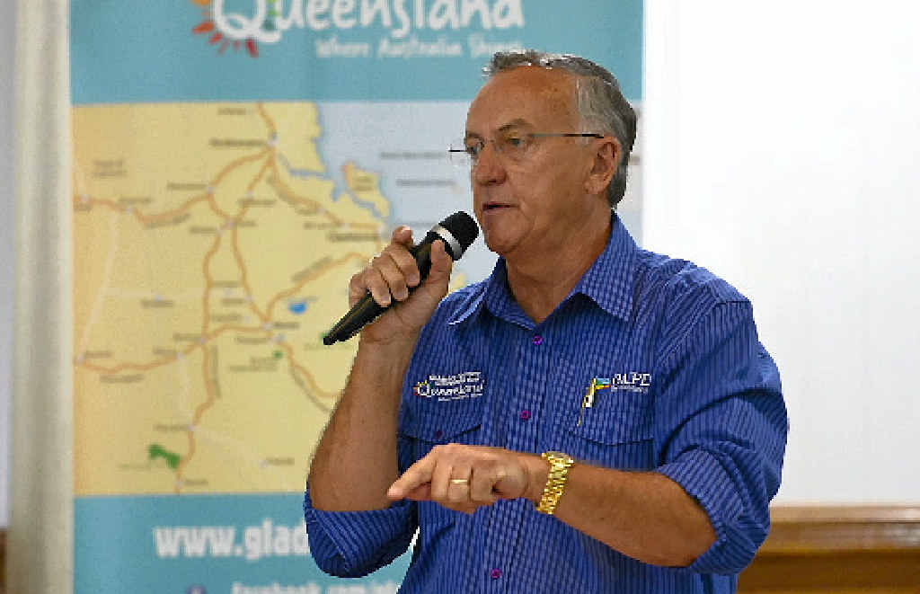 TOP IDEAS: GAPDL CEO Glenn Churchill talks tourism at Tuesday's business luncheon about future P&O; cruise liner visits. TOP IDEAS: GAPDL CEO Glenn Churchill talks tourism at Tuesday's business luncheon about future P&O; cruise liner visits.