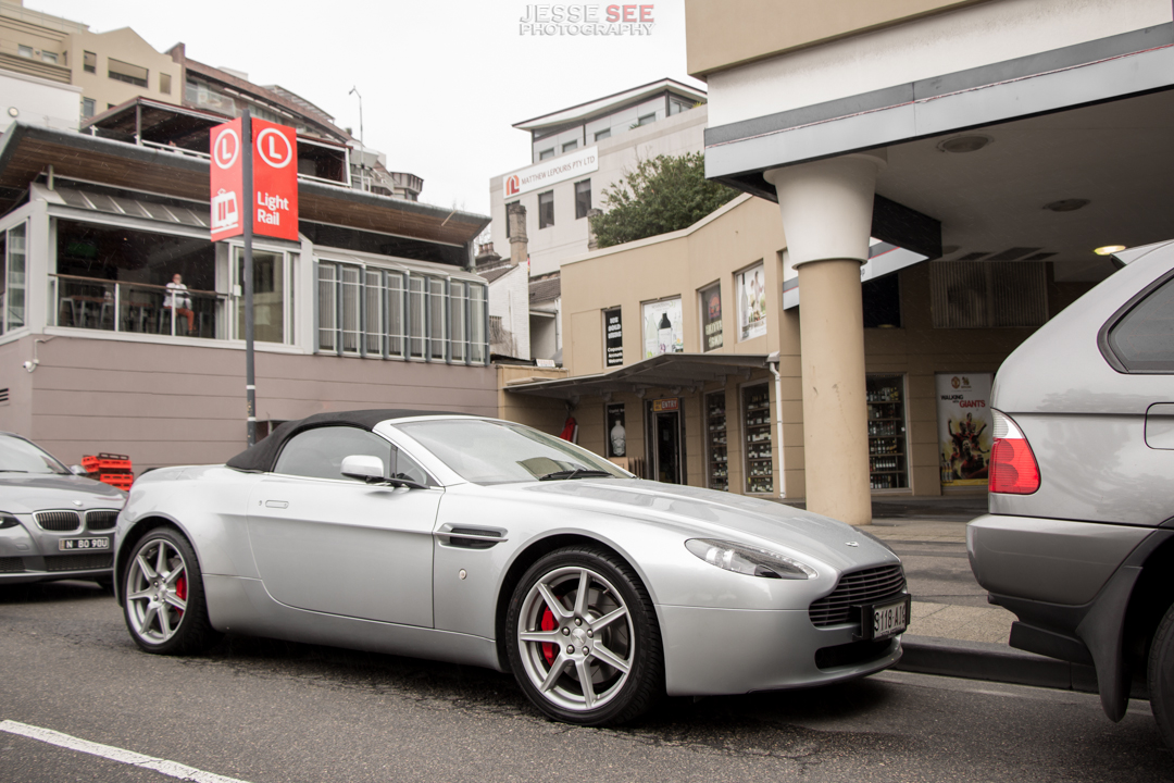 The 2007 model Aston Martin V8 Vantage Roadster. The 2007 model Aston Martin V8 Vantage Roadster.