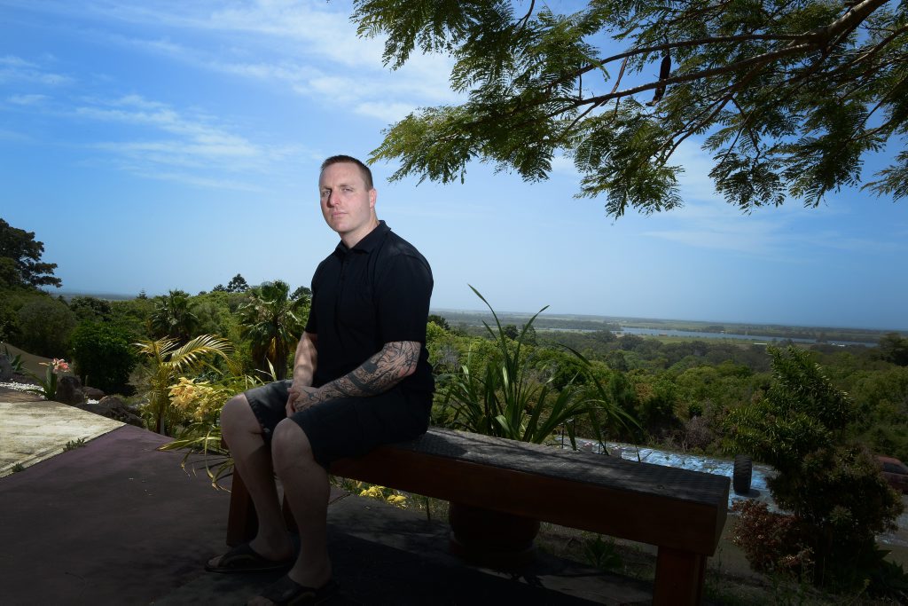 Josh Paish has been a security guard at the Beach Hotel in Byron Bay for the last 17 years. Josh Paish has been a security guard at the Beach Hotel in Byron Bay for the last 17 years.