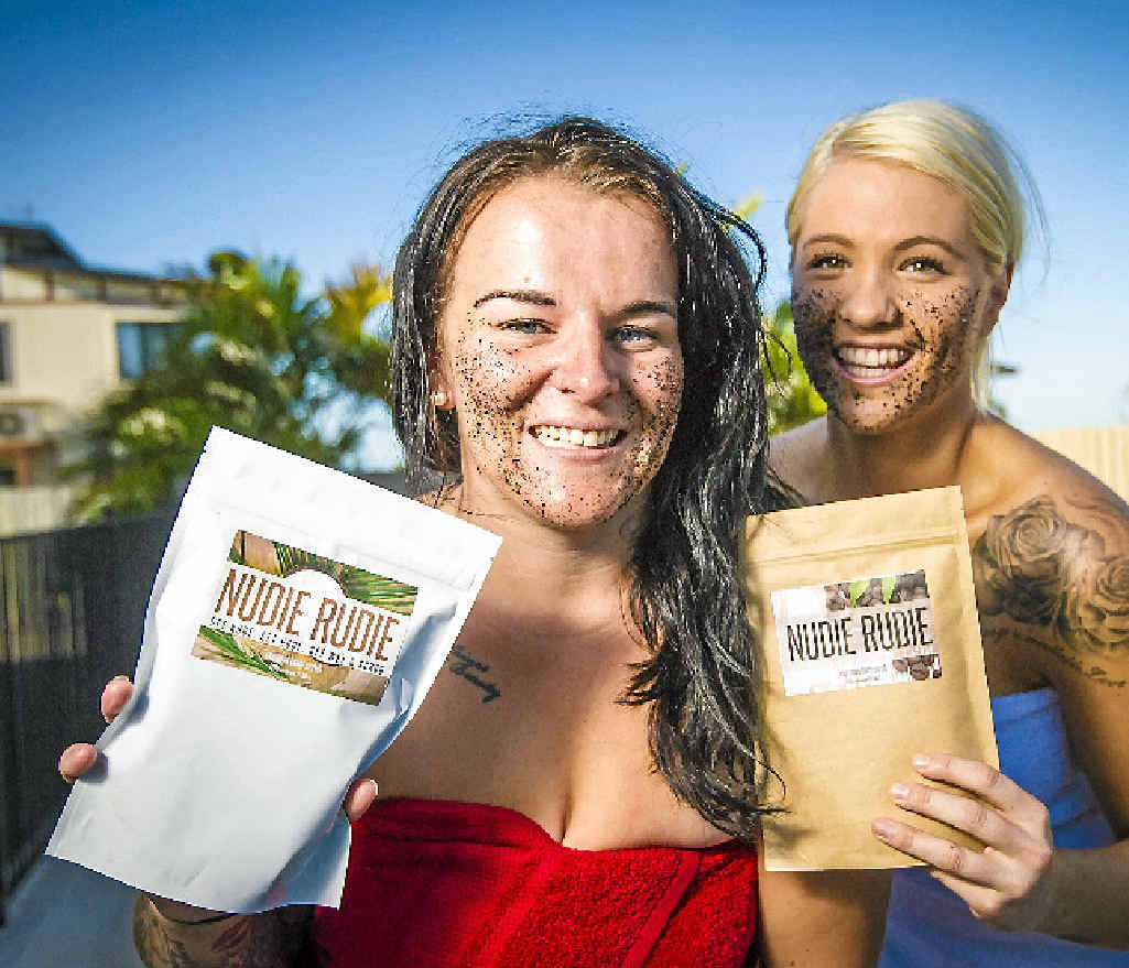 JUST THE JOB: Tara Apps is a big fan of Kristy Goodwin’s organic body scrub Nudie Rudie. JUST THE JOB: Tara Apps is a big fan of Kristy Goodwin’s organic body scrub Nudie Rudie.