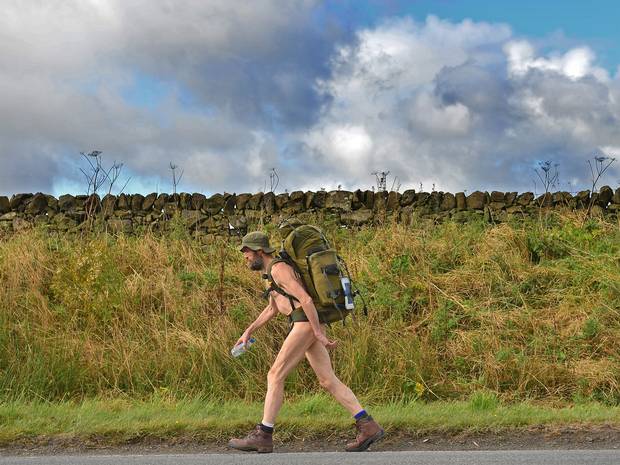 'Naked rambler' Stephen Gough has lost his landmark case to walk in the nude. 'Naked rambler' Stephen Gough has lost his landmark case to walk in the nude.
