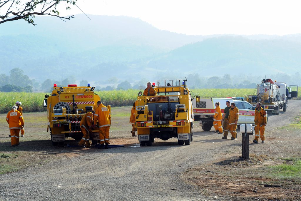 A Bauple Dr bushfire was brought under control by multiple rural fire brigades. A Bauple Dr bushfire was brought under control by multiple rural fire brigades.