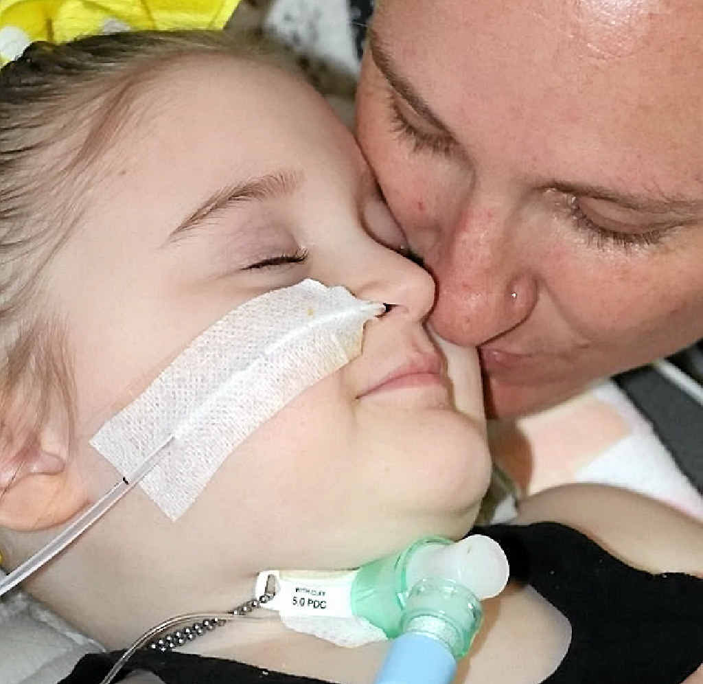 TRUE GRIT: At only four years old, Abi Wilkinson has conquered challenges many of us will never experience in a lifetime. TRUE GRIT: At only four years old, Abi Wilkinson has conquered challenges many of us will never experience in a lifetime.