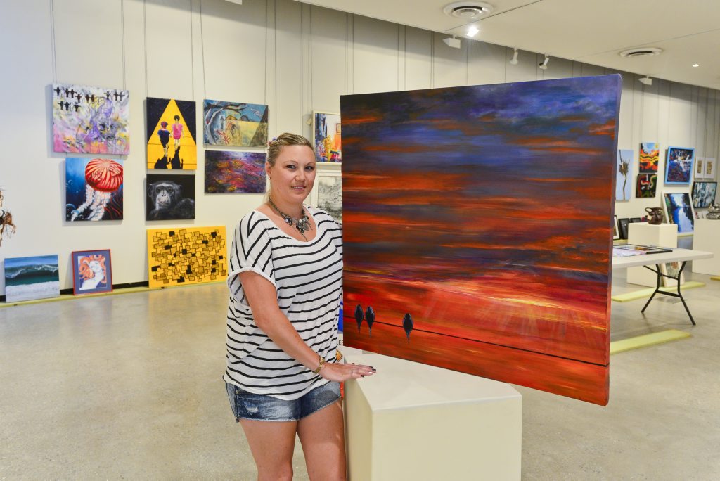 Sally-Ann Solomon is entering Three Little Birds into the 20014 Rio Tinto Alcan Martin Hanson Memorial Art Awards, with prizes up to $15,000. Sally-Ann Solomon is entering Three Little Birds into the 20014 Rio Tinto Alcan Martin Hanson Memorial Art Awards, with prizes up to $15,000.