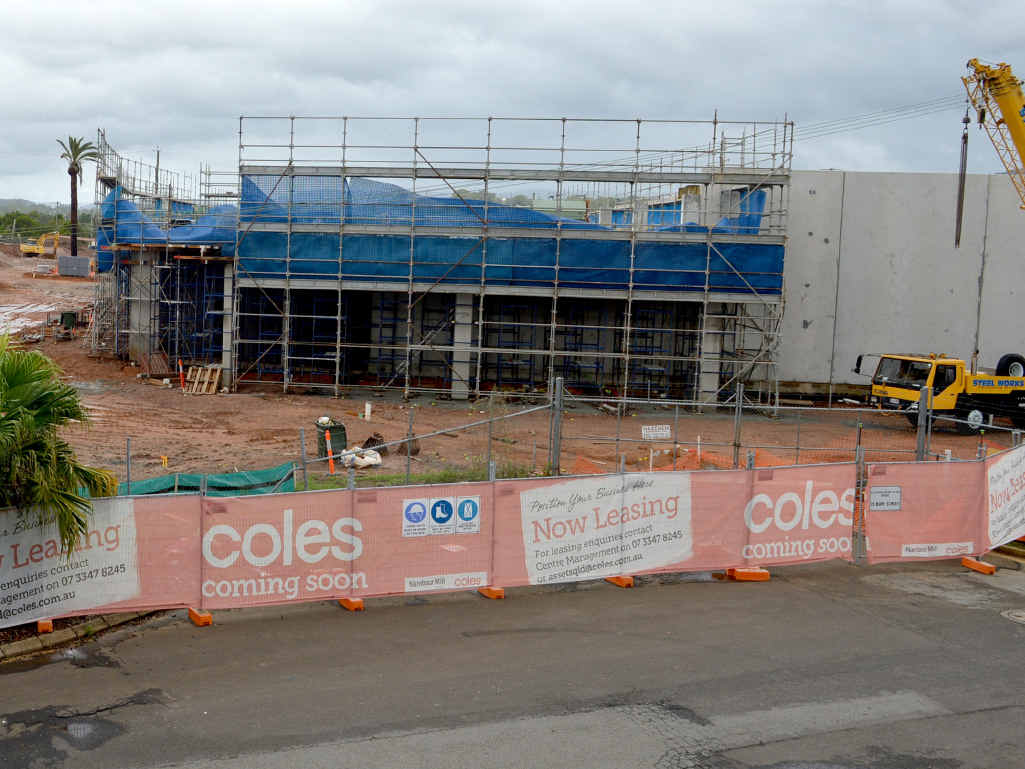 $2.9 million on the Nambour Coles project. $2.9 million on the Nambour Coles project.