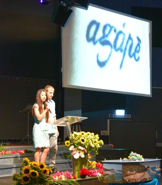 Kari-Lee Birrell's adopted sister Tiana tells of Kari's first tattoo, agape, describing the love that Jesus showed. Kari-Lee Birrell's adopted sister Tiana tells of Kari's first tattoo, agape, describing the love that Jesus showed.