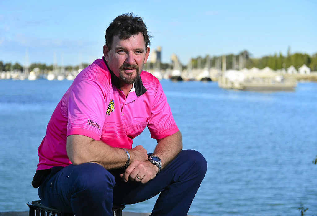 BEST OF BOTH WORLDS: Pat Laws just loves the Gladstone marina for work or play. BEST OF BOTH WORLDS: Pat Laws just loves the Gladstone marina for work or play.