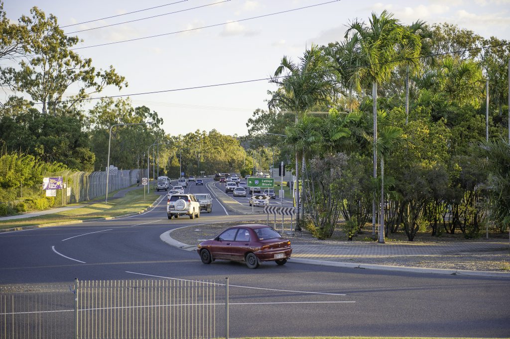 Kin Kora is the worst intersection in Gladstone according to a community poll. Kin Kora is the worst intersection in Gladstone according to a community poll.
