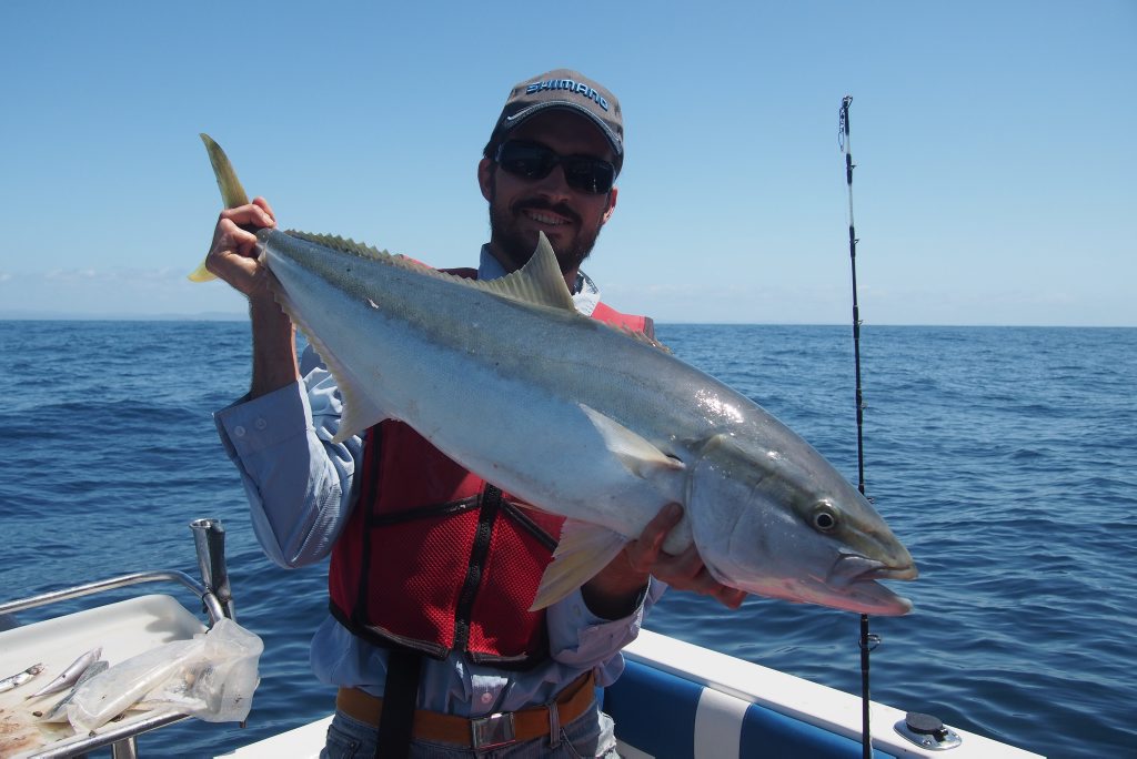 Jason Kemmis was the best male angler at last months outing with this kingfish. Jason Kemmis was the best male angler at last months outing with this kingfish.