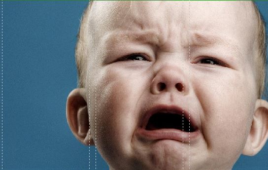 A woman is concerned about her neighbour's crying children.