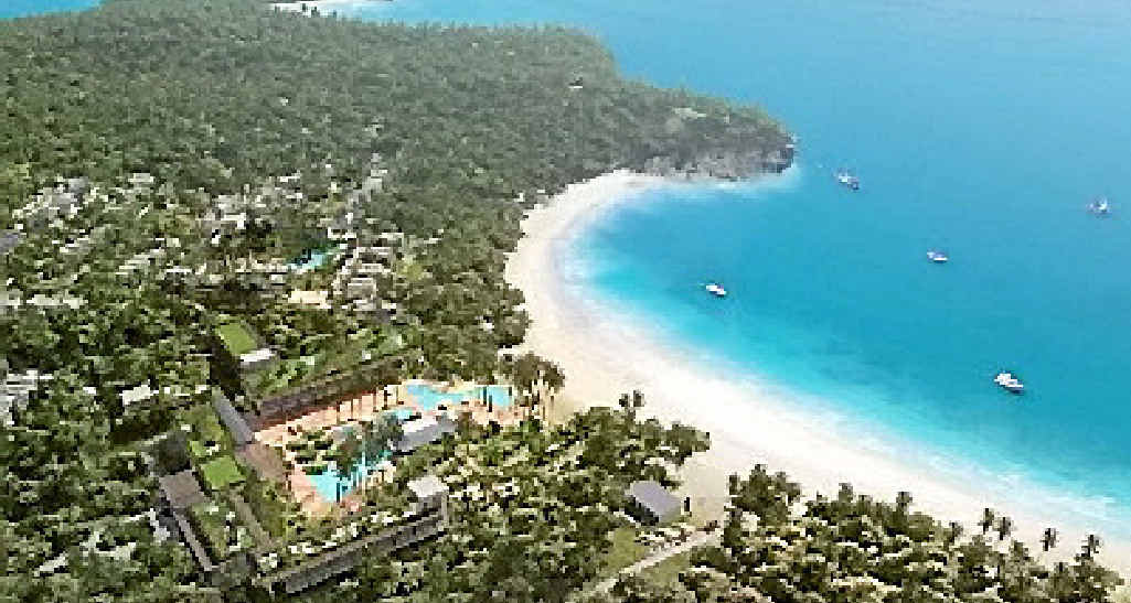 An artist’s impression of how Great Keppel Island will look. An artist’s impression of how Great Keppel Island will look.
