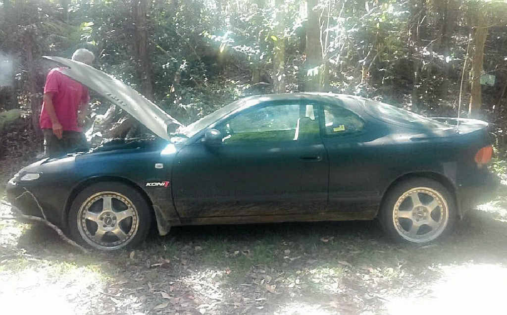 Bill Kendall’s Toyota Celica before its transformation.