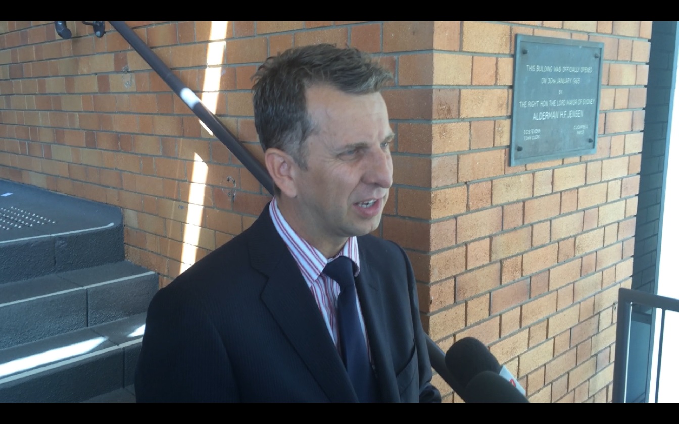 NSW Treasurer Andrew Constance talks about the State Government's employment strategies at Lismore. NSW Treasurer Andrew Constance talks about the State Government's employment strategies at Lismore.