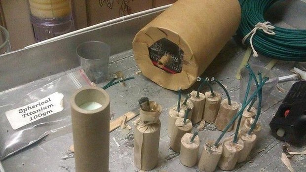 An image posted on the Facebook page of the accused bombmaker from Rochedale South. Photo: Facebook.
An image posted on the Facebook page of the accused bombmaker from Rochedale South. Photo: Facebook.