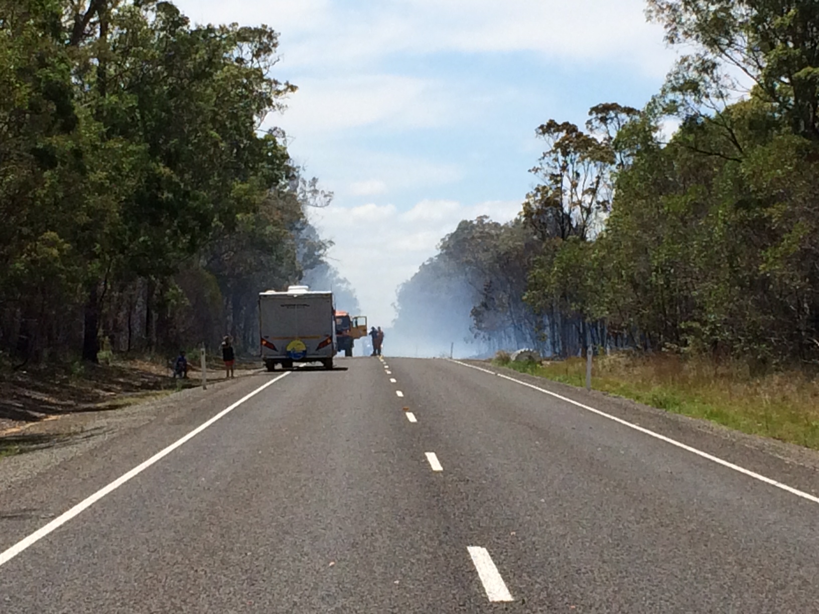 Bushfires have caused a road closure near Foleys Rd. Bushfires have caused a road closure near Foleys Rd.