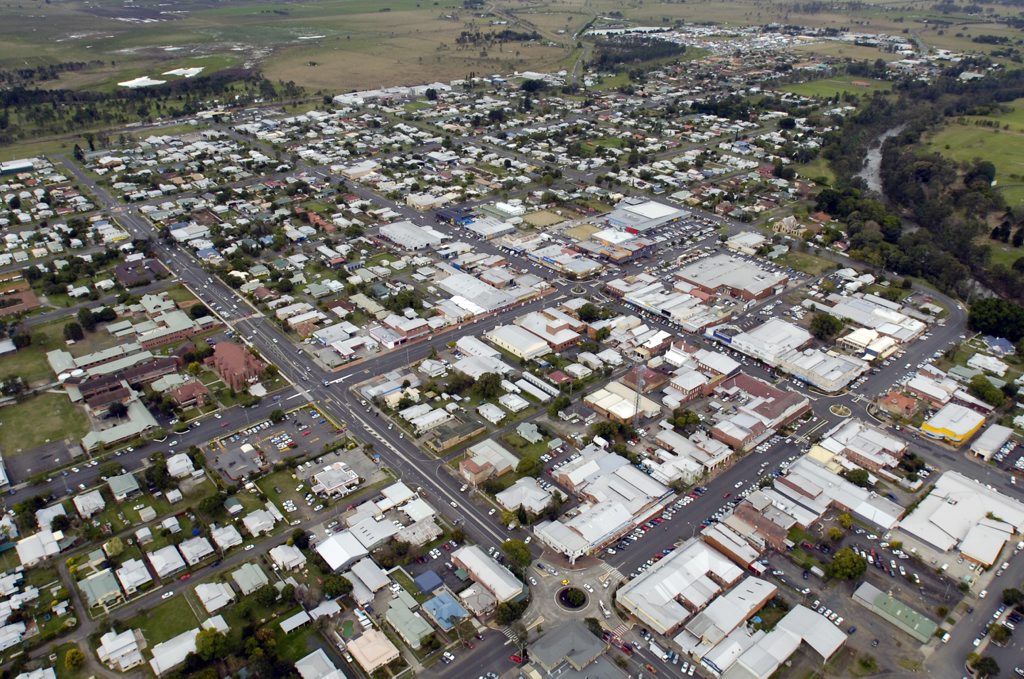 Aerial photo of Casino. Aerial photo of Casino.