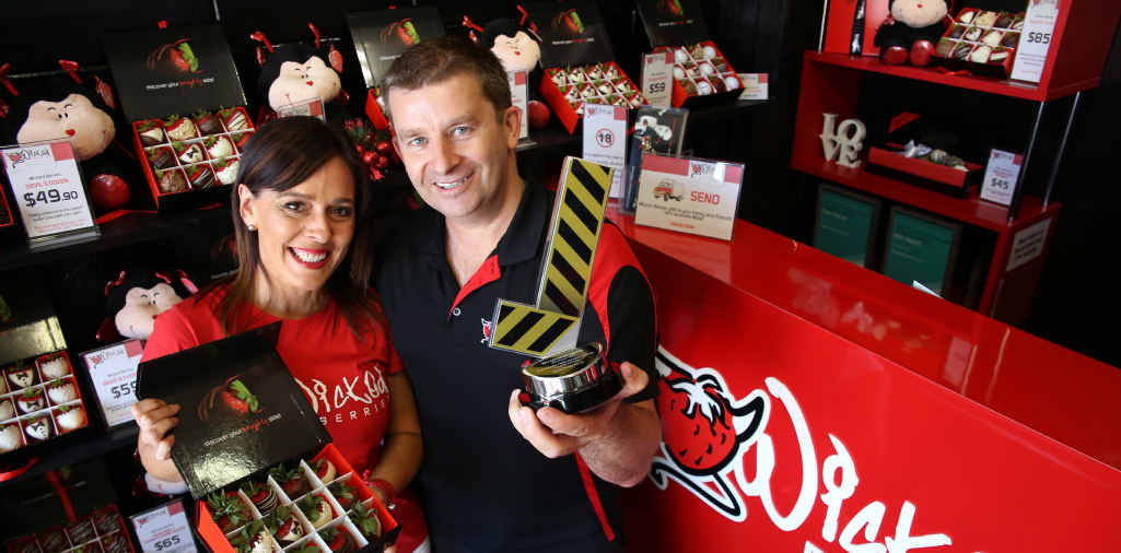 SAFETY COVERED: Rachael and Kerry Sullivan, owners of Wicked Berries, have won a WorkCover NSW SafeWork Award. Gemima Harvey SAFETY COVERED: Rachael and Kerry Sullivan, owners of Wicked Berries, have won a WorkCover NSW SafeWork Award. Gemima Harvey