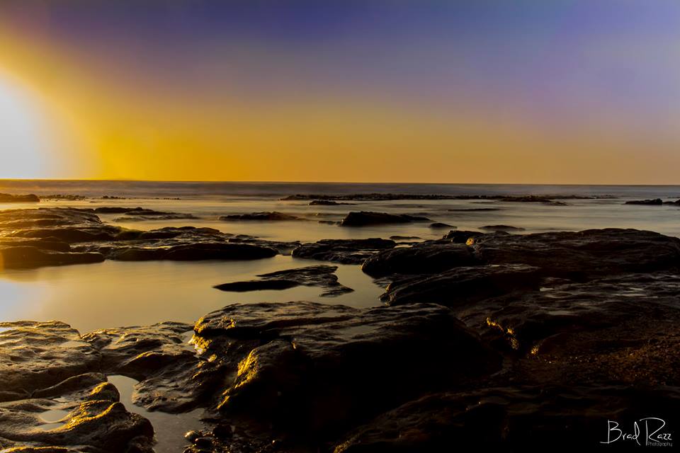 Shelly Beach sunrise: A previous Photo of the Day submission by Brad Rasborsek.