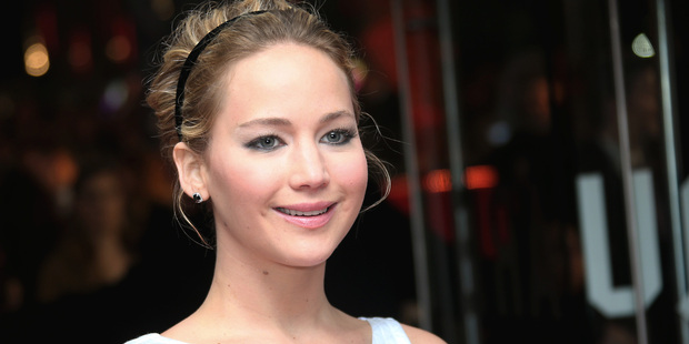 Jennifer Lawrence at the world premiere in London of the The Hunger Games: Mockingjay Part 1. Jennifer Lawrence at the world premiere in London of the The Hunger Games: Mockingjay Part 1.