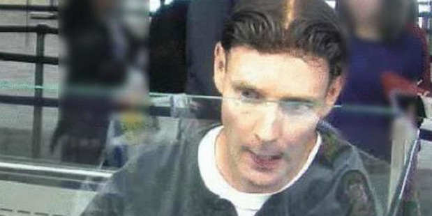 CCTV footage shows Phillip John Smith passing through Auckland Airport. Photo / NZ Police CCTV footage shows Phillip John Smith passing through Auckland Airport. Photo / NZ Police