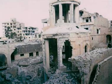 Islamists have blown up the great Armenian church in Deir el-Zour. Islamists have blown up the great Armenian church in Deir el-Zour.