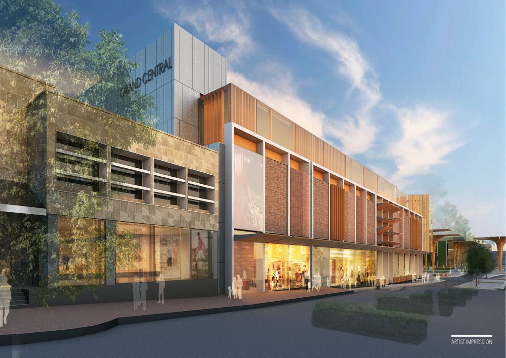 An artist impression QIC's Grand Central redevelopment. Contributed An artist impression QIC's Grand Central redevelopment. Contributed