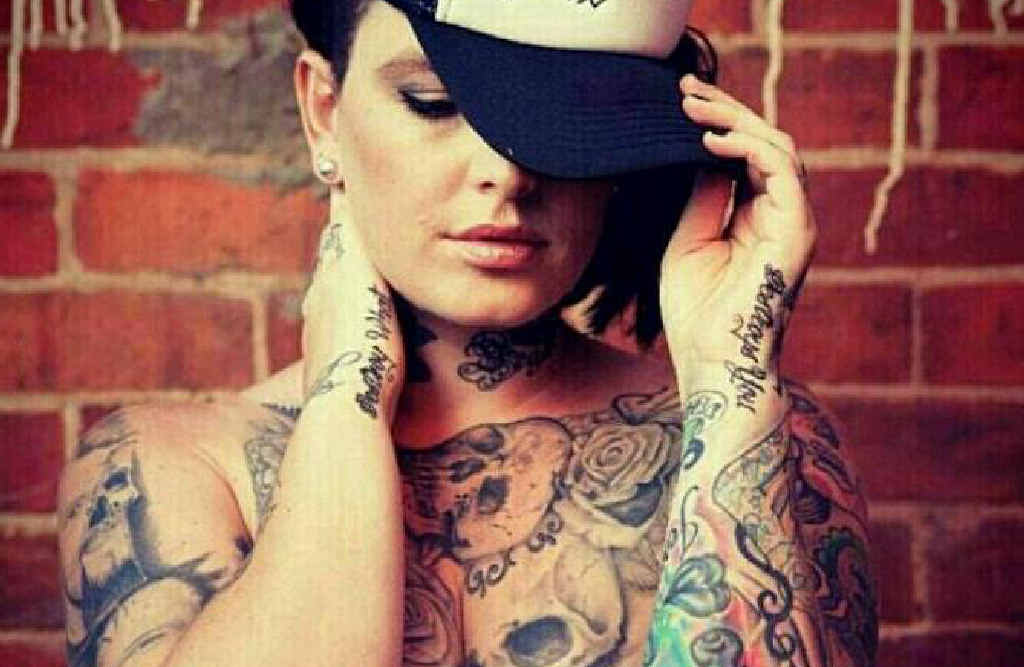DEVASTATED: Kasey Davis says she was denied employment due to her tattoos. DEVASTATED: Kasey Davis says she was denied employment due to her tattoos.