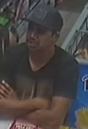 Charity tin thief Edward Burns. Charity tin thief Edward Burns.