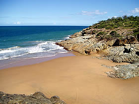 The headland at Joseph Banks Regional Park at Seventeen Seventy. The headland at Joseph Banks Regional Park at Seventeen Seventy.
