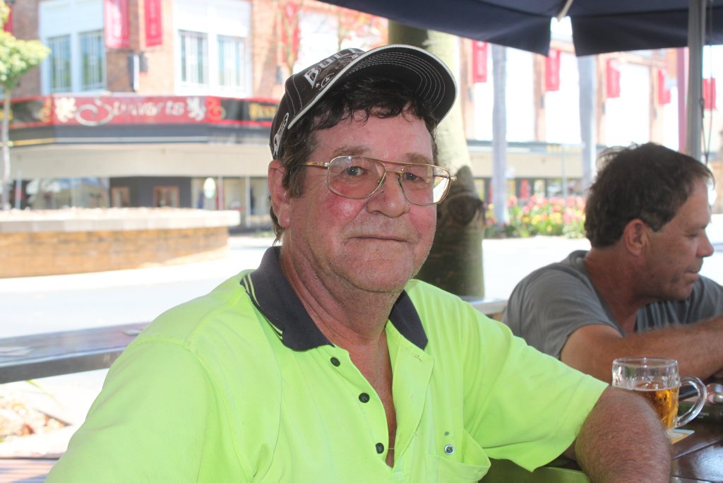 Image for sale: Rockhampton truck driver Phil Tout at the Oxford Hotel doesn't want to be driving trucks until he's 70, taken November 16 2014. Madeline McDonald / Rockhampton Morning Bulletin