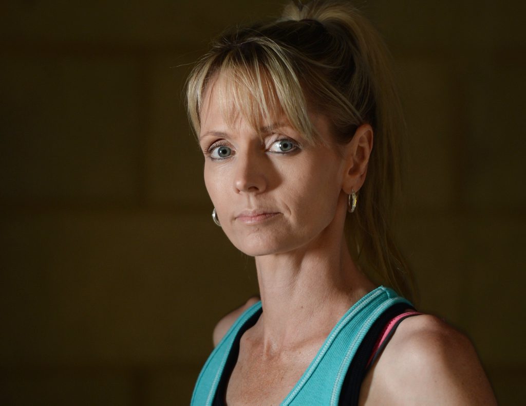 Kristy Cassidy spoke to the Bully as part of the Handsoff Campaign. Photo Allan Reinikka / The Morning Bulletin Kristy Cassidy spoke to the Bully as part of the Handsoff Campaign. Photo Allan Reinikka / The Morning Bulletin