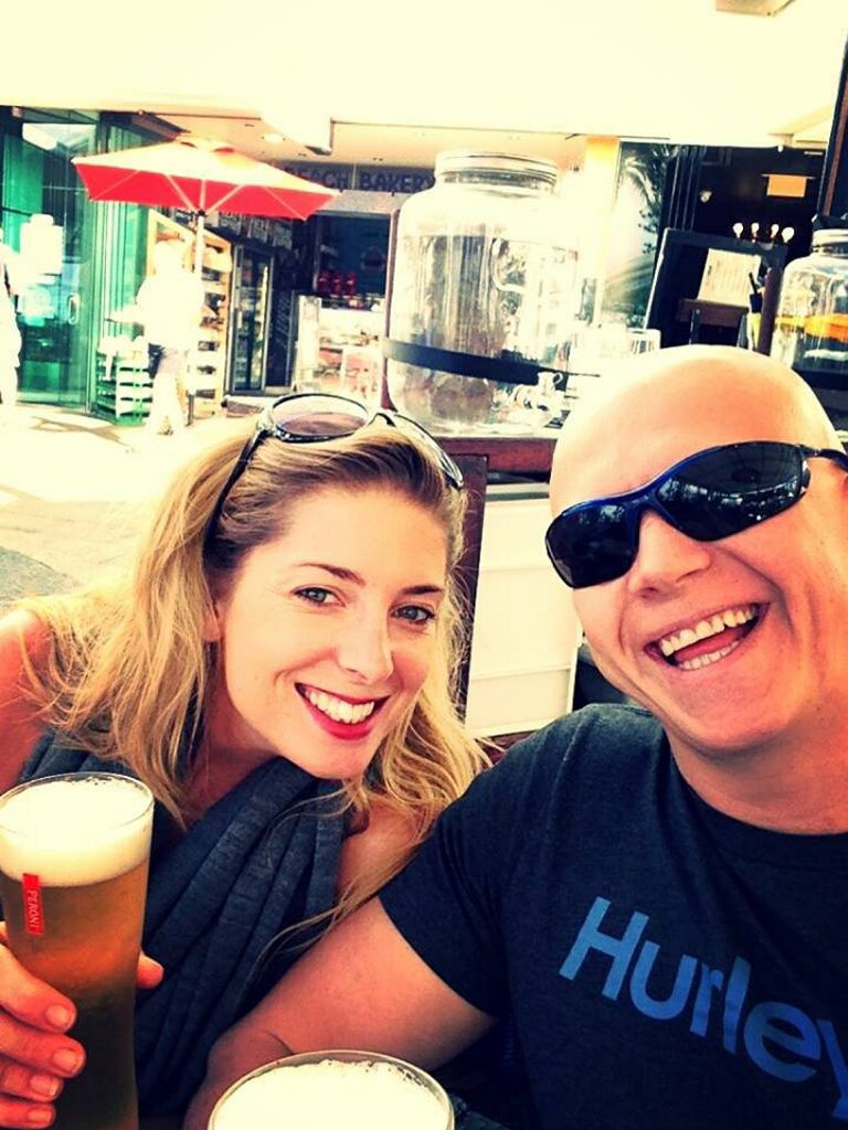 Oli Shields with his fiance Tammy Cross. Photo: Contributed Oli Shields with his fiance Tammy Cross. Photo: Contributed