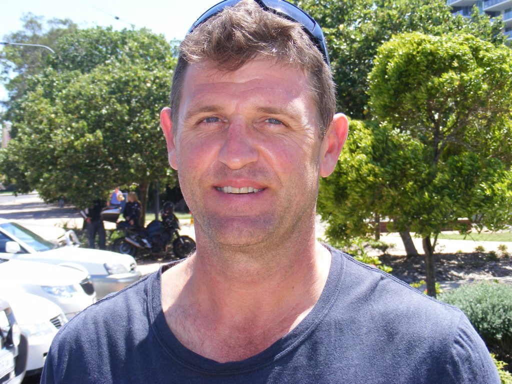Wayne Dover, Maroochydore Photo Richard Bruinsma / Sunshine Coast Daily Wayne Dover, Maroochydore Photo Richard Bruinsma / Sunshine Coast Daily