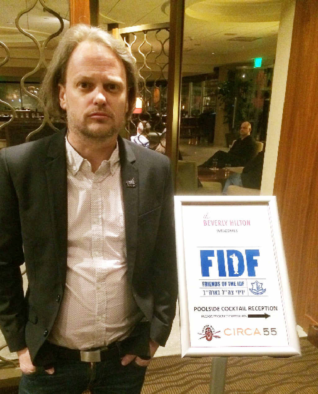 I WILL FLY: Spaceport Australia founder John Moody gets set to dine at the Beverly Hilton Hotel in Los Angeles. He wants to build a spaceport in Rockhampton. I WILL FLY: Spaceport Australia founder John Moody gets set to dine at the Beverly Hilton Hotel in Los Angeles. He wants to build a spaceport in Rockhampton.