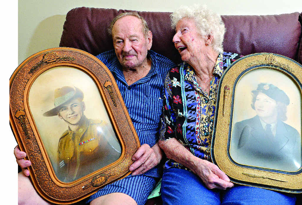 MILESTONE: War veteran Les Herse celebrated his 100th birthday yesterday with his wife Vera. MILESTONE: War veteran Les Herse celebrated his 100th birthday yesterday with his wife Vera.