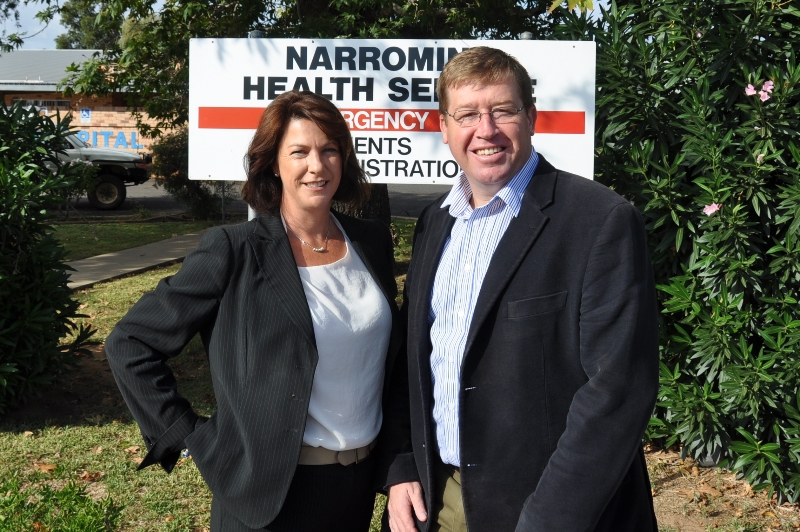 Oxley preselection candidate Melinda Pavey talks Nationals business with parliamentary leader Troy Grant. Oxley preselection candidate Melinda Pavey talks Nationals business with parliamentary leader Troy Grant.