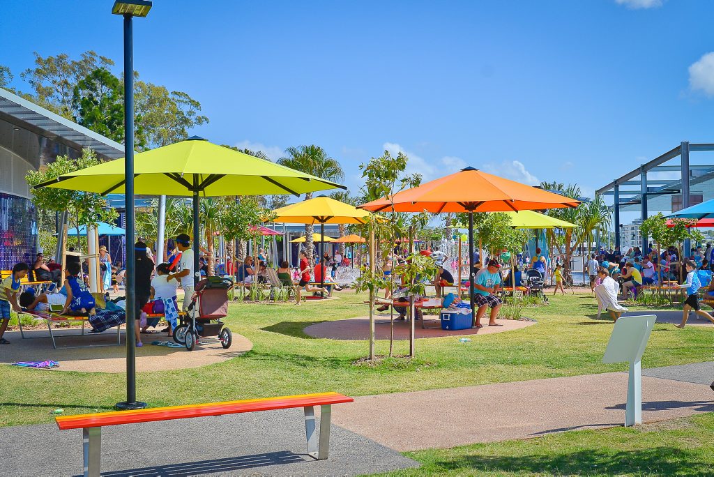 The East Shores precinct in Gladstone. The East Shores precinct in Gladstone.