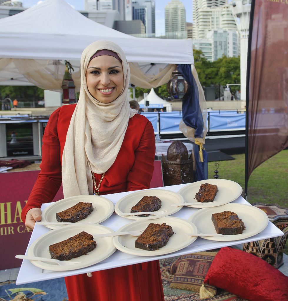 Recipe to Riches winner Sahar Awdi pictured during her product launch. Recipe to Riches winner Sahar Awdi pictured during her product launch.