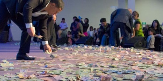 Bishop Brian Tamaki called the money Bishop Brian Tamaki called the money