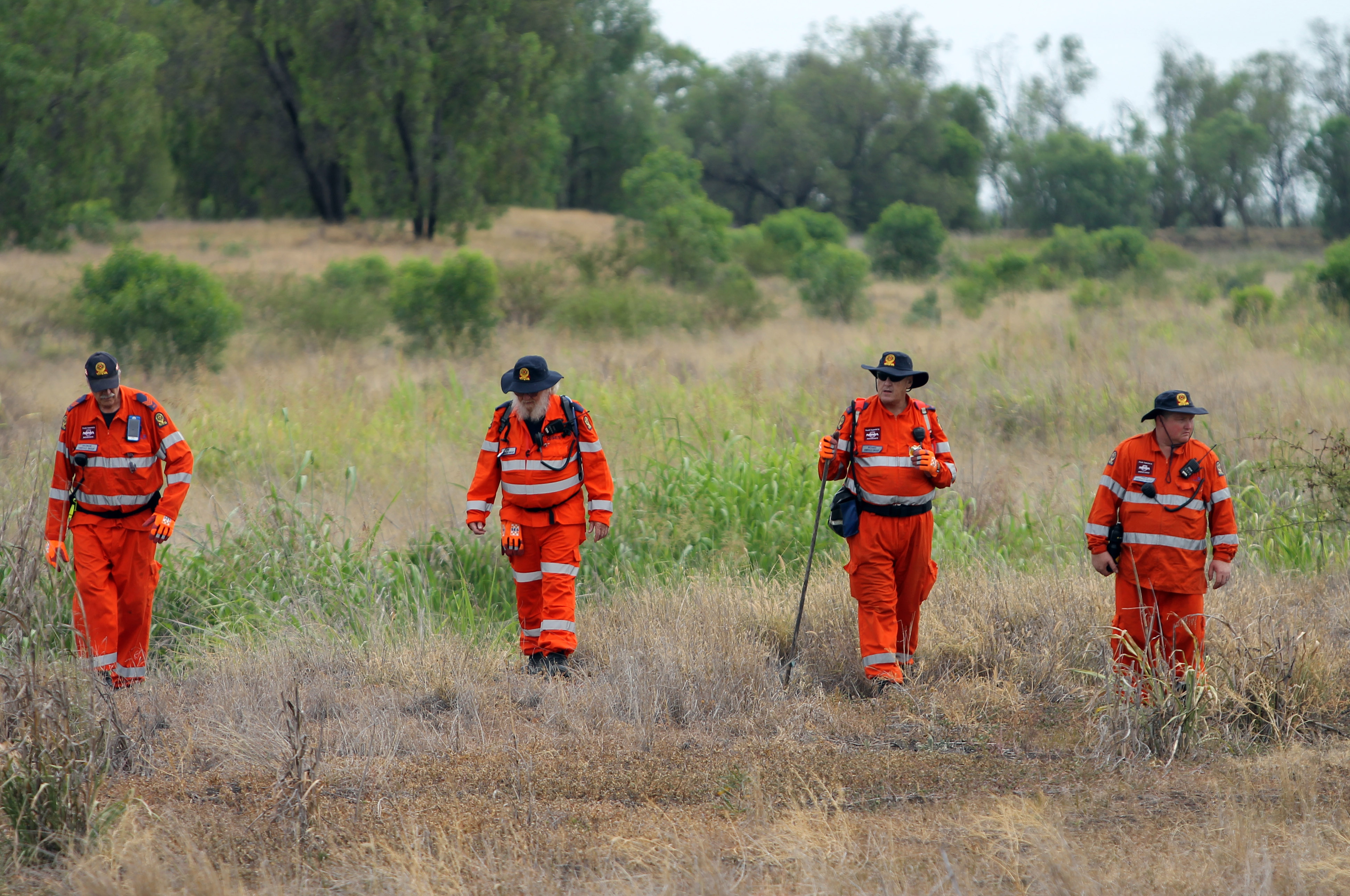 SEARCH: SES and Emerald police conducted the search. SEARCH: SES and Emerald police conducted the search.