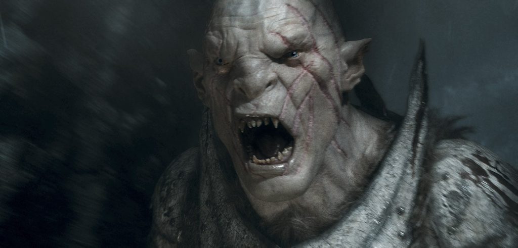 Azog The Defiler, performed by Manu Bennett, in The Hobbit: The Battle of the Five Armies. Azog The Defiler, performed by Manu Bennett, in The Hobbit: The Battle of the Five Armies.
