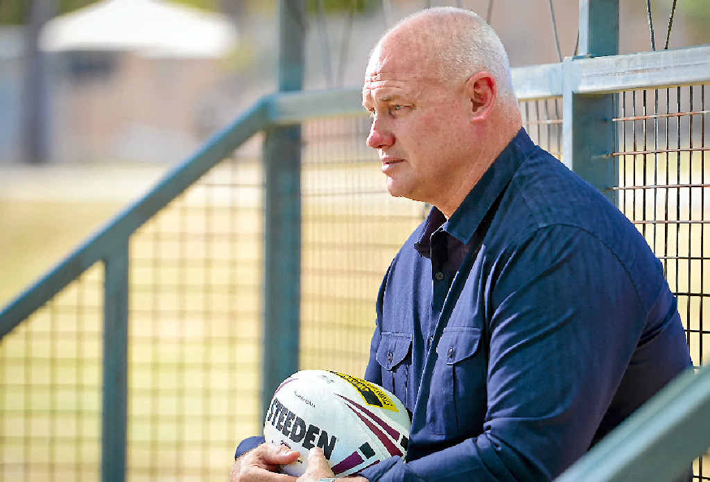 STEPPING UP: New Gladstone and District Rugby League president Peter White believes his passion will help grow rugby league in Gladstone. STEPPING UP: New Gladstone and District Rugby League president Peter White believes his passion will help grow rugby league in Gladstone.