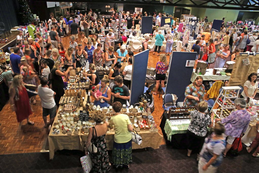 A large crowd at the Made With Love Markets held at C.ex Coffs today. 07 December 2014 Photo Gemima Harvey/ Coffs Coast Advocate A large crowd at the Made With Love Markets held at C.ex Coffs today. 07 December 2014 Photo Gemima Harvey/ Coffs Coast Advocate