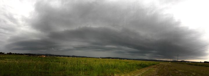 Jeffery Higgins took this photo from Bli Bli at 4.30pm. Jeffery Higgins took this photo from Bli Bli at 4.30pm.