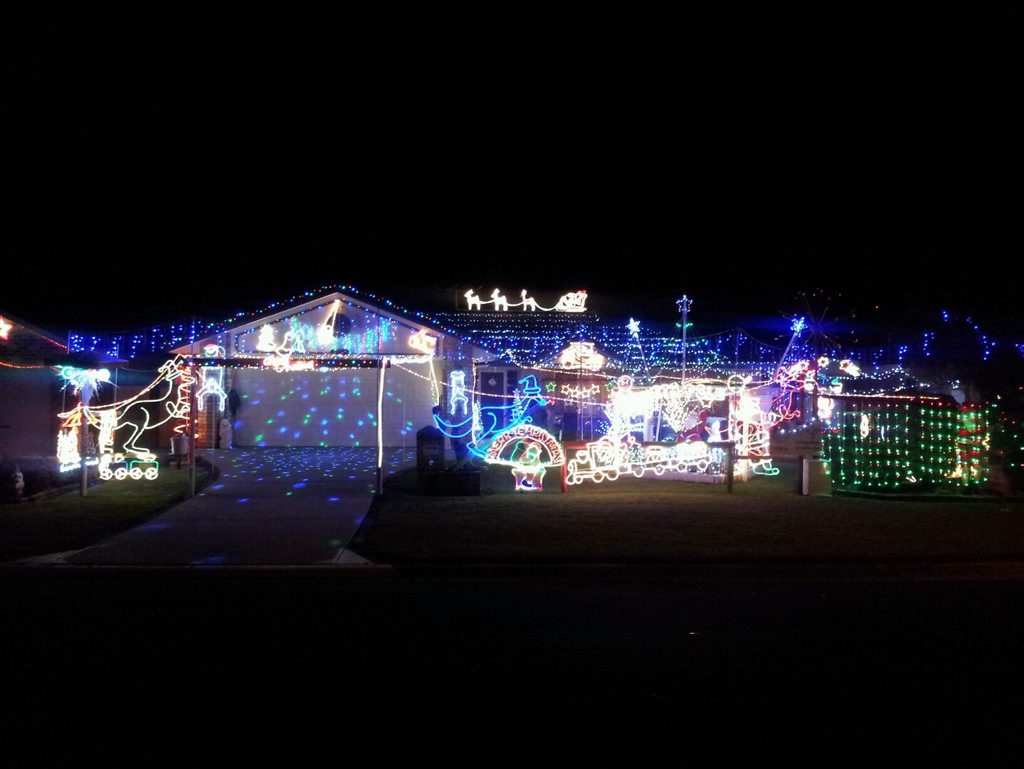 Bundaberg Christmas lights competition map News Mail