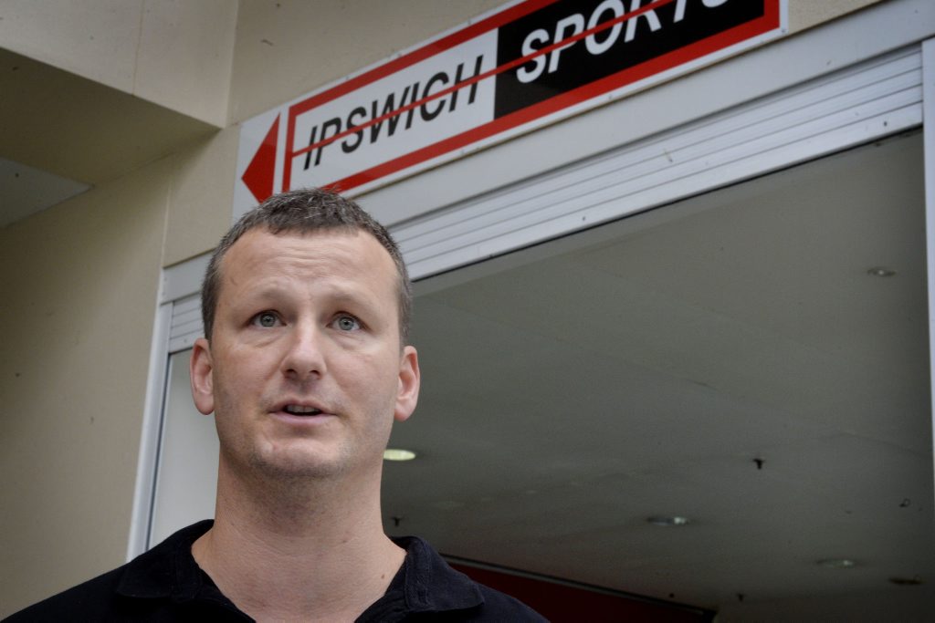 Will Geertsma from Ipswich Fitness, witnessed an assault in the Ipswich Mall. Photo Inga Williams / The Queensland Times Will Geertsma from Ipswich Fitness, witnessed an assault in the Ipswich Mall. Photo Inga Williams / The Queensland Times