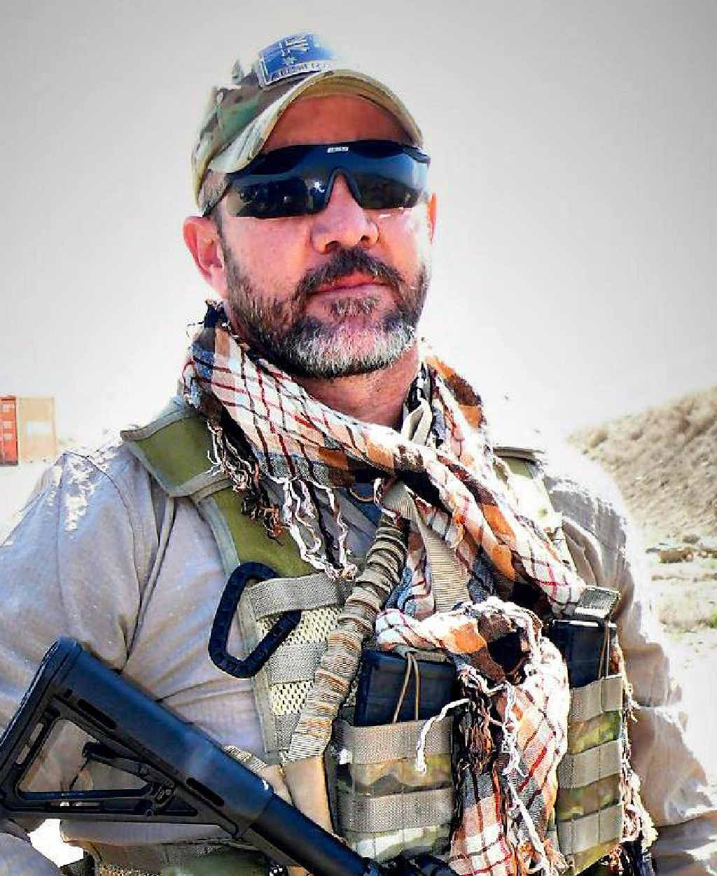 LOCAL HERO: Dale McPherson touring Afghanistan in 2013. LOCAL HERO: Dale McPherson touring Afghanistan in 2013.