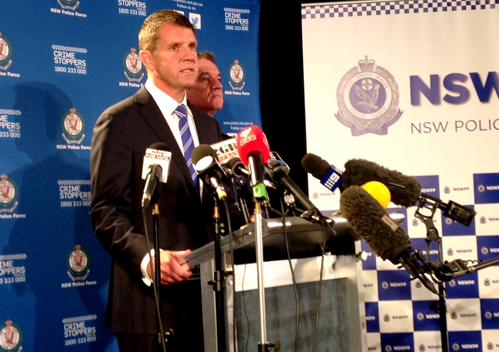 NSW Premier Mike Baird NSW Premier Mike Baird